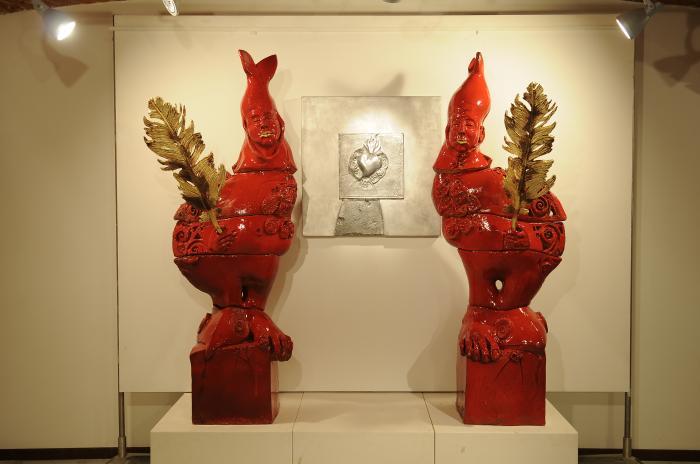 UNO, DUE, TRE ... STELLA - anche due grandi sculture di Nino Ventura a Torino